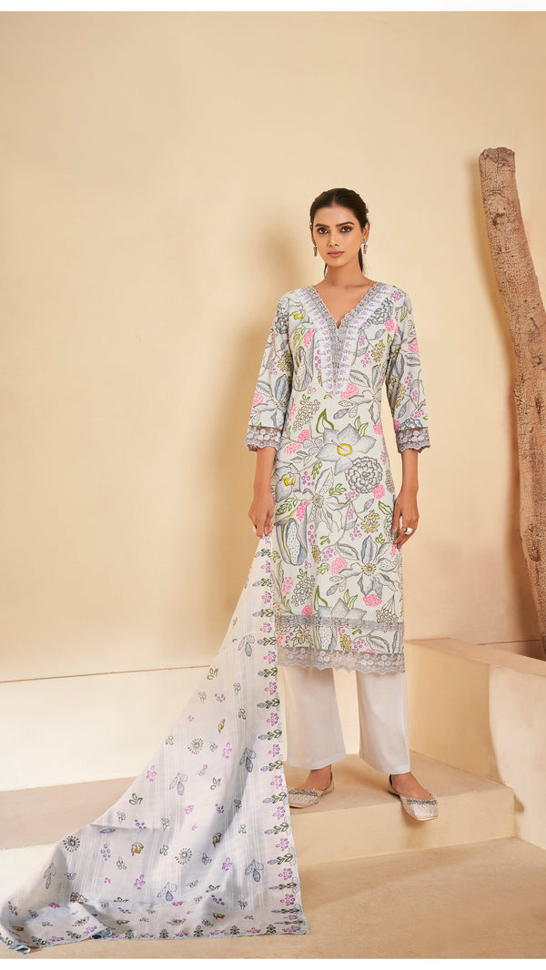 Beach Stopover 2pc Set (Without Dupatta)