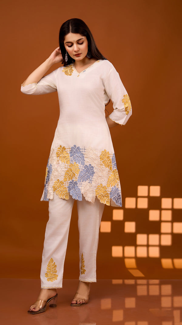 Ecru Cotyledon Co Ord Set