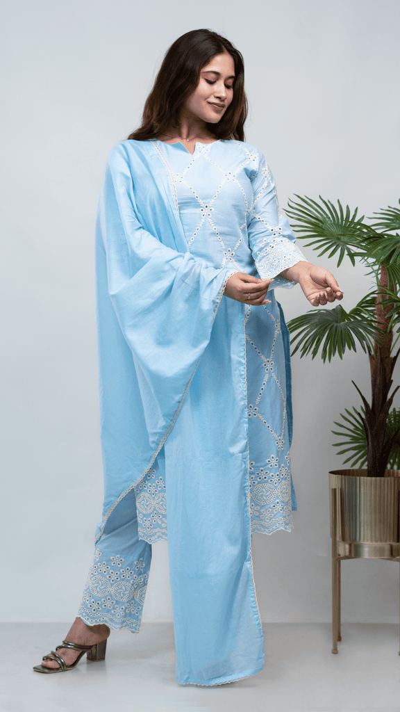 Blue Hakkoba 3pc Set