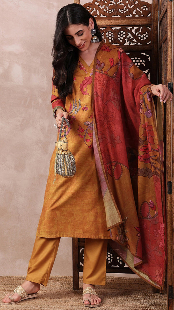 Springtide 2pc Set (Without Dupatta)